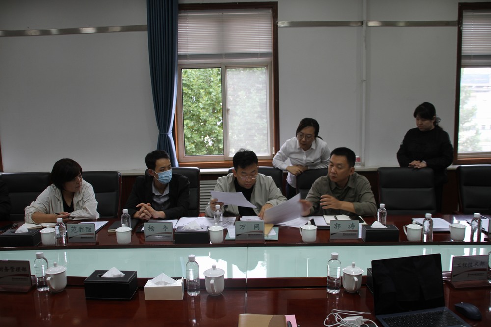 省統計局固定資產投資處副處長萬同一行蒞臨陜煤建設銅煤公司開展統計核查與業務指導